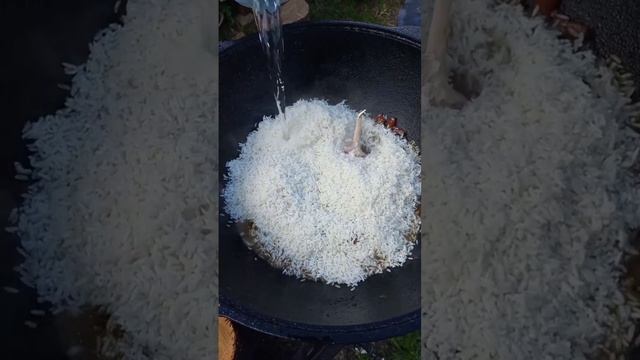 Готовим плов в казане. Настоящий рецепт. Часть 2 смотреть онлайн