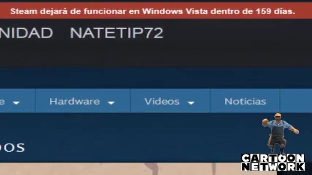 Steam dejara de funcionar en Windows Vista dentro de 159 dias . . . смотреть онлайн