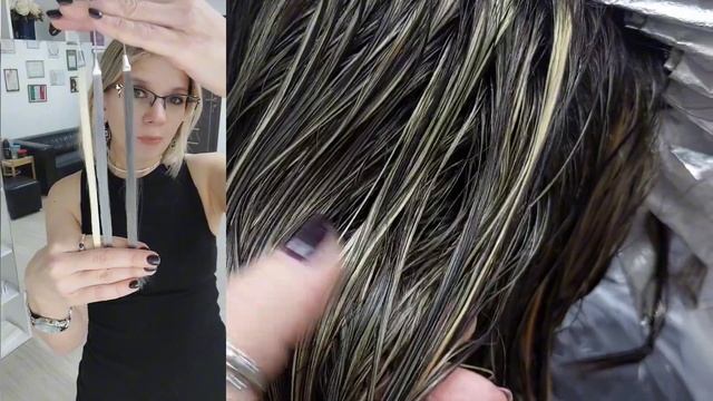 Отрастить седые волосы. Окрашивание в седой волос. Штопка и шитье седины. смотреть онлайн