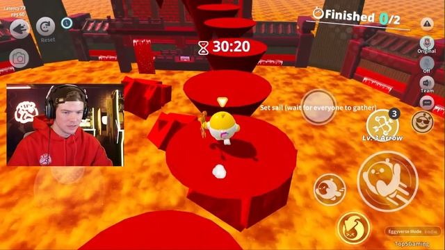 7 BEST Maps in Eggy Party! смотреть онлайн