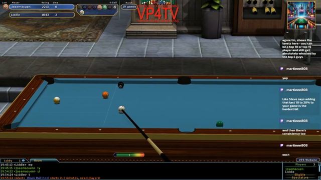 VP4TV 2024 VP4 V9BWC Josemacuen v Liddle смотреть онлайн