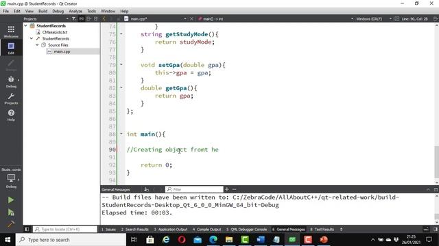 OOP in C++ - Classes and Objects смотреть онлайн