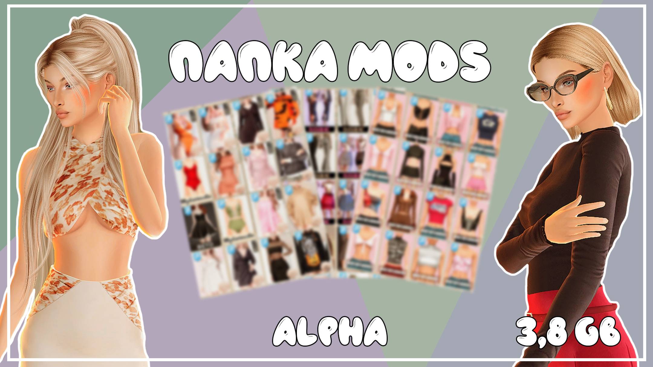 ПАПКА MODS | ЖЕНСКАЯ ОДЕЖДА |ALPHA |ЖЕНСКИЕ ПРИЧЕСКИ | CAS | 3,8 ГБ | SIMS 4 смотреть онлайн