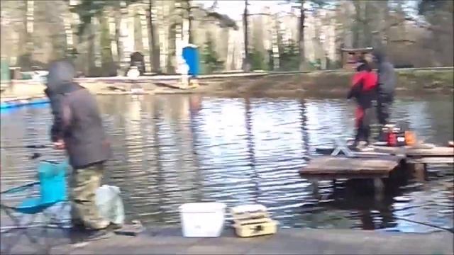 Обзор с верхнего водоёма. Клёвое место, Лосиный остров. смотреть онлайн