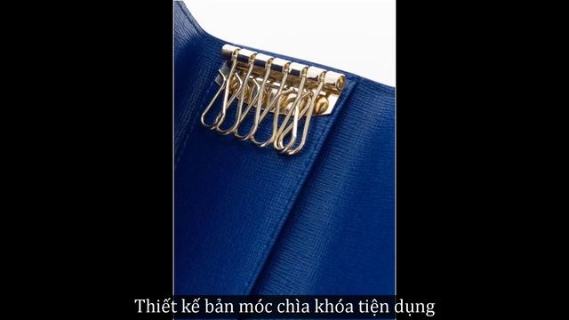 Ví cầm tay nữ Furla Babylon Keycase Lungo 817165 màu xanh dương смотреть онлайн