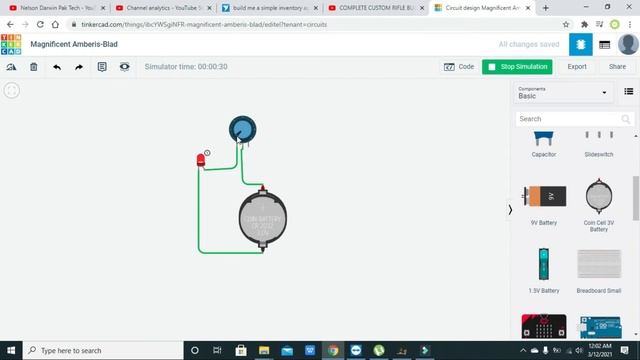 how to use potentiometer in tinkercad | simulation of potentiometer in tinkercad смотреть онлайн