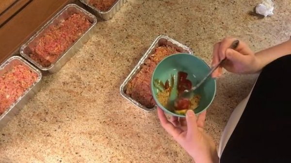 Meat Loaf Freezer Meal