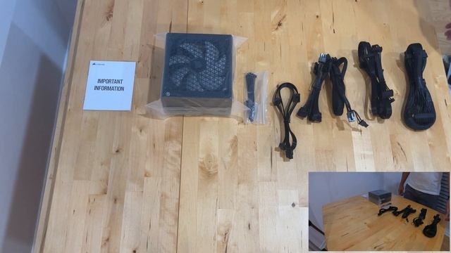 Unboxing Corsair RM750x Power Supply