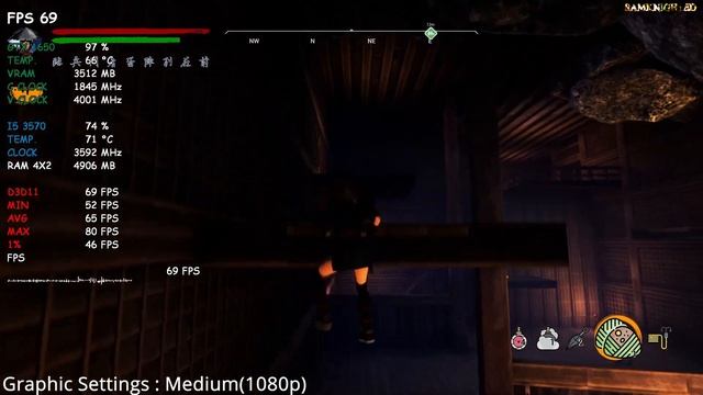 GTX 1650 | I5 3570 | Tale of Ninja Fall of the Miyoshi | All Settings | Gameplay Test | FPS Test смотреть онлайн