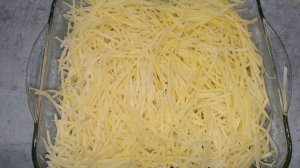 Куриная грудка с тертым картофелем