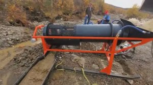 Мини скруббер бутара. Оборудование для добычи золота.