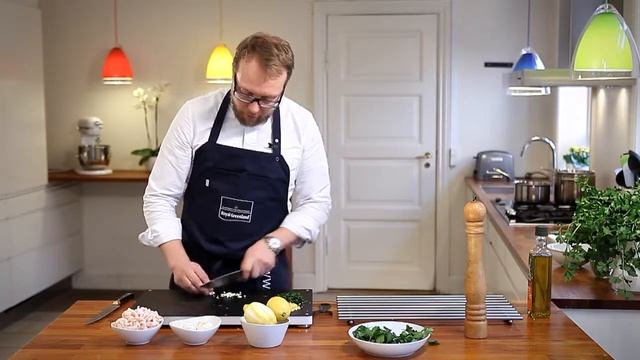 Opskrift: Kutter-Rejer med pasta gremolata смотреть онлайн