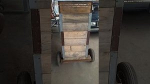 Приспособление для просмотра корпусов и погрузки ульев.