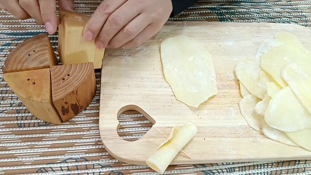 🔥Incredible crispy potato recipe for the Christmas table ✅ crispy potato snack roll. French fries смотреть онлайн