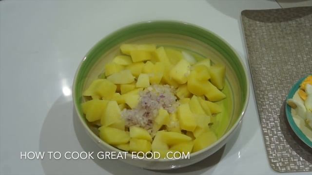 Potato & Egg Mayo Salad Recipe - Best Potato Salad - Easy Potato Salad - Egg Potato Salad смотреть онлайн