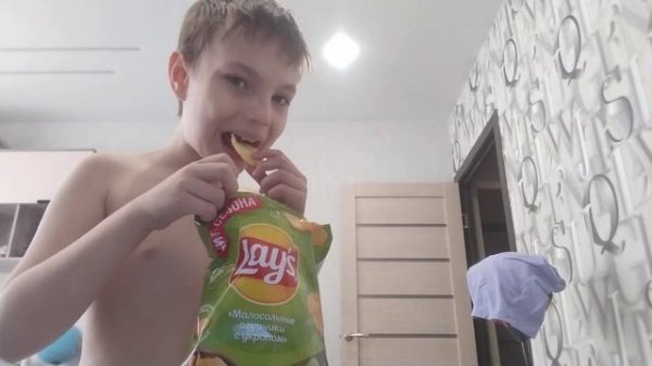 Чипсы с МАЛОСОЛЬНЫМИ ОГУРЧИКАМИ!!!!!