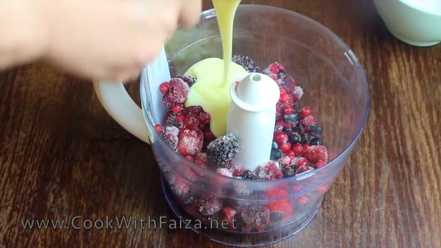 FRUIT SORBET *COOK WITH FAIZA* смотреть онлайн