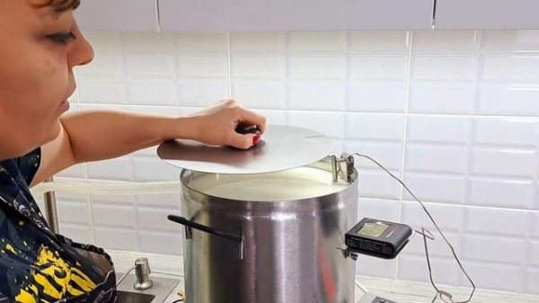 УХ и НАПЛЕЛА я КОСЫ//МОЯ первая МОЦАРЕЛЛА//тест драйв сыроварни  BERGMANN