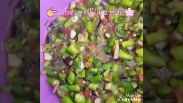 Soslu Acı Cin Biber Turşusu