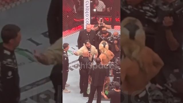 «Я в предвкушении боя!» Белал Мухаммад и Шавкат Рахмонов лицом к лицу в октагоне! | FightSpaceMMA смотреть онлайн