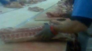 Обвалка мяса