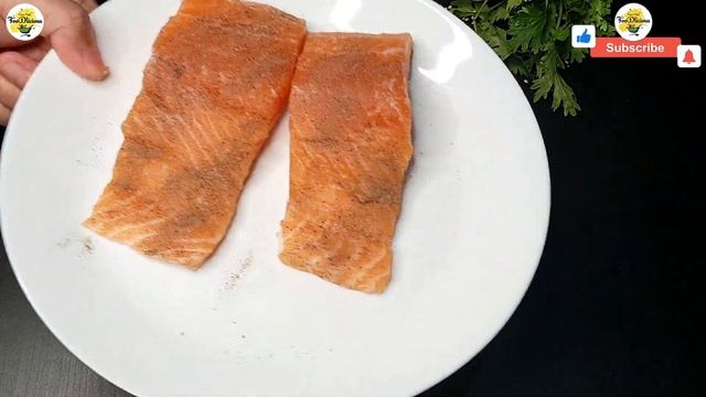 TERIYAKI SALMON WITH NOODLES || HONEY GARLIC GLAZED SALMON || ROASTED SALMON WITH TERIYAKI SAUCE смотреть онлайн