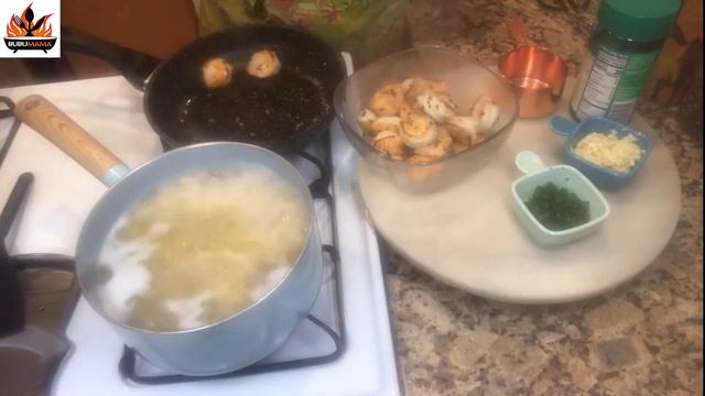 How to make Lemon Garlic Shrimp Pasta | Garlic Shrimp Pasta смотреть онлайн
