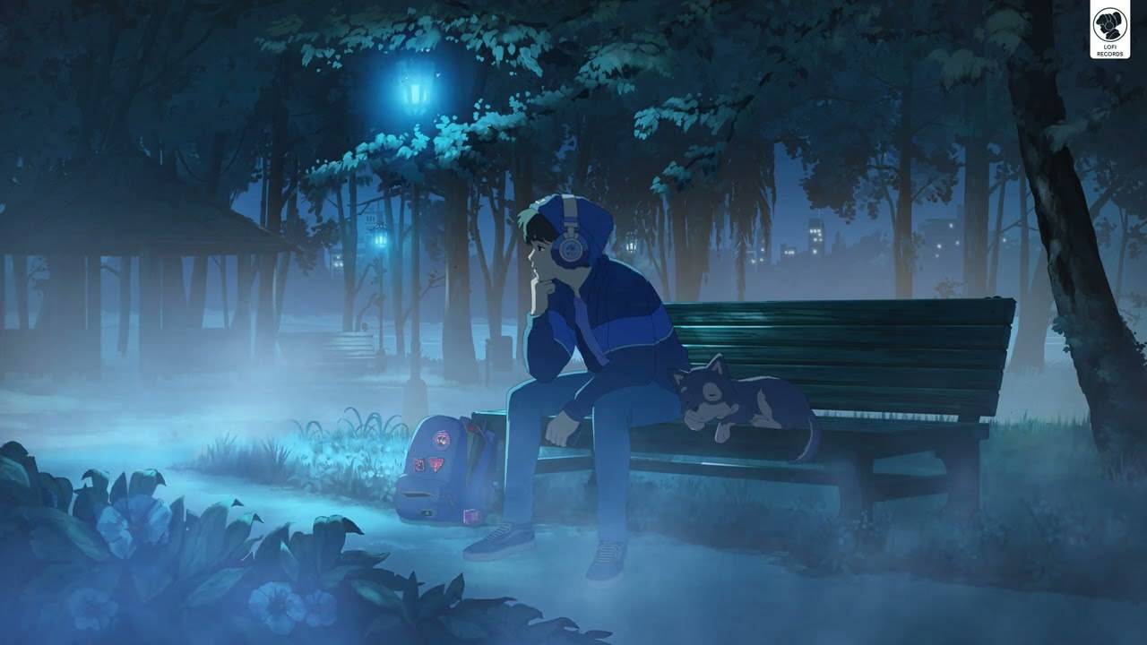 Lofi Girl Одинокая ночь 🌑 [тёмный эмбиент] смотреть онлайн