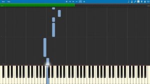 Seven Nation Army - The White Stripes - Synthesia Piano Tutorial