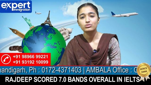 IELTS SUCCESS STORY : RAJDEEP KAUR SCORED 6.5 BANDS OVERALL смотреть онлайн