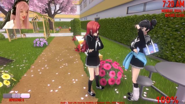 Крайне перспективный мод на Yandere Simulator - Amiko sad life смотреть онлайн