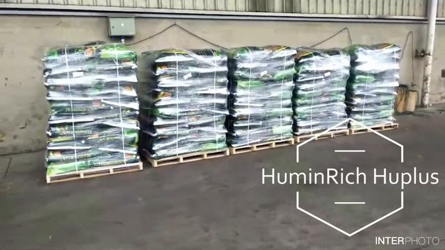 HuminRich Huplus certified Potassium Fulvate organic fertilizer 25kg with pallets смотреть онлайн