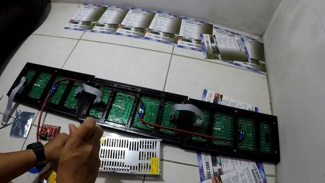 Tutorial / Belajar merakit runningtext sendiri | videotron | panel P10 | LeD matrix смотреть онлайн