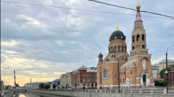 Церковь Воскресения Христова\Балтийский вокзал смотреть онлайн