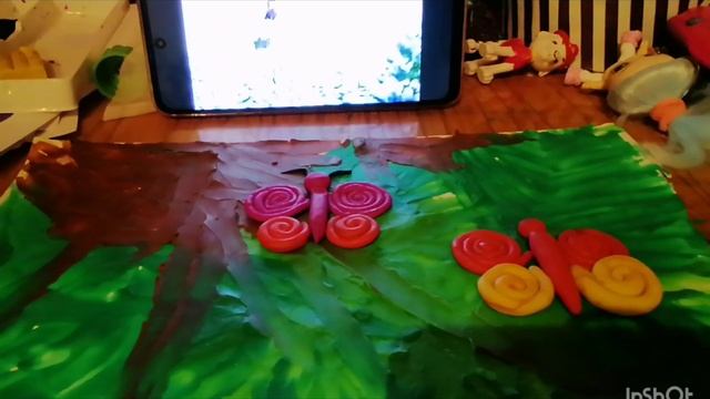 как слепить красивых бабочек из пластилина? в конце ребята я добавила мультик. Маша и медведь 12 мес смотреть онлайн