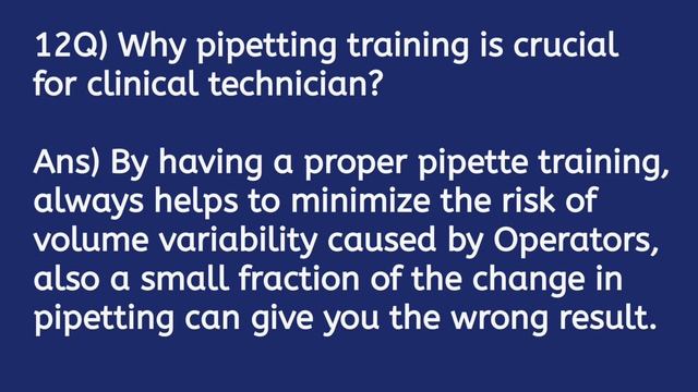 Lab Technician Interview Questions And Answers