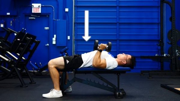 Barbell Bench Press ALTERNATIVE - Neutral Grip Dumbbell Press (_shoulder friendly)