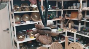 Pangi Nut Shaker / Шейкер Панги 200х120мм / Шумовой шейкер / shamanic.moscow