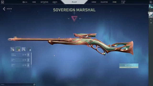 Daily valorant store - I got sovereign marshal (Day 10) смотреть онлайн