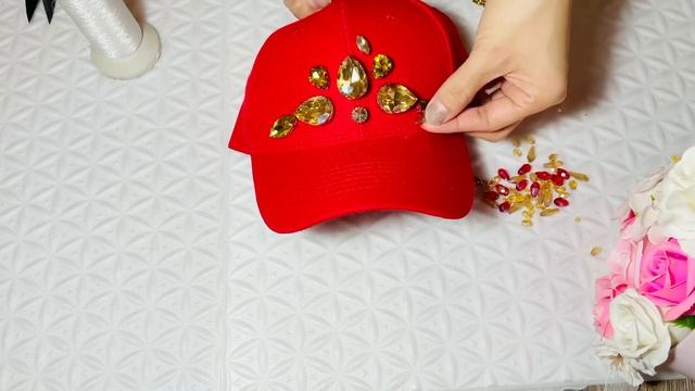 Кепка с стразами💎 смотреть онлайн