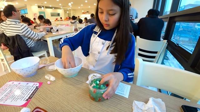 Слайм кафе в Корее! Влог ;) Slime kafe in Korea. смотреть онлайн