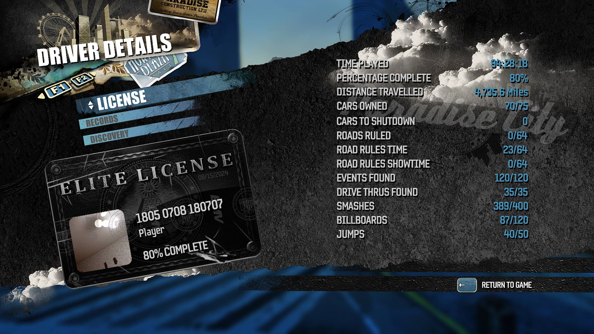 Burnout Paradise City
