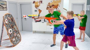 ПОПАДИ В ЦЕЛЬ. МАМА С ПАПОЙ ПРОТИВ БРАТЬЕВ. БРОС ШОУ