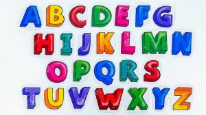 Клеим Наклейки Буквы Английского Алфавита!