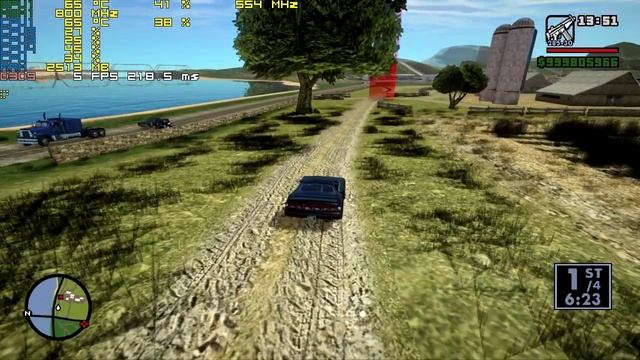 Completing a Mission in Grand Theft Auto San Andreas with 5 FPS смотреть онлайн