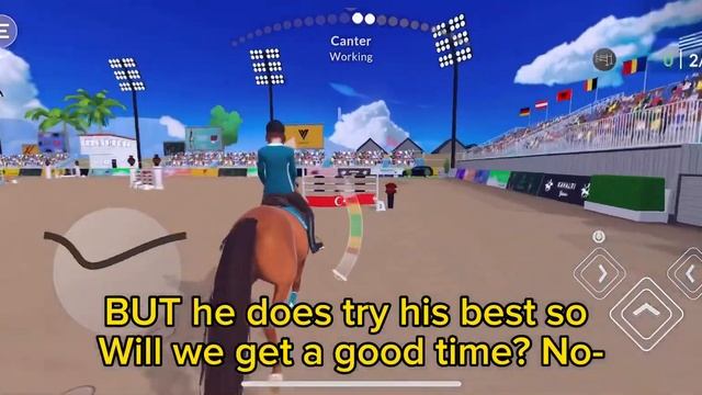 Rivera Grand Prix! Equestrian The Game! [ETG E89]