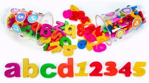 Английские Буквы и Числа для Детей! Образовательное Видео для Дошкольников!