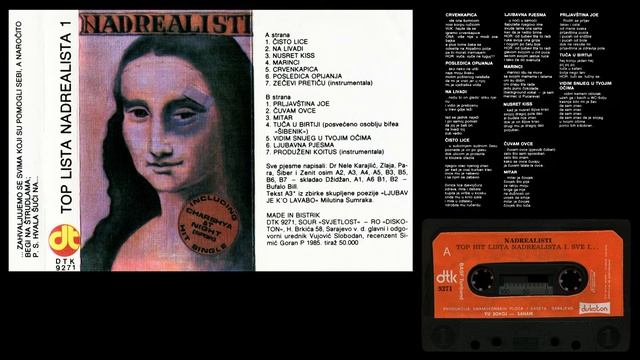 "TOP LISTA NADREALISTA 1" (1985) radioplay cassette rip смотреть онлайн
