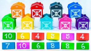 Цифры для Малышей! Считаем от 1 до 20! Учим названия Фруктов и Овощей!