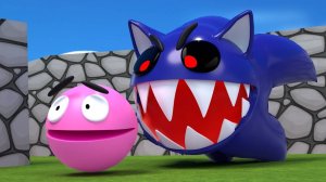 Тини Пакман Vs Соник Монстр